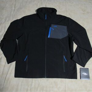 CB SPORTS Men’s Black & Blue Performance Jacket | XXL | New w/ Tags